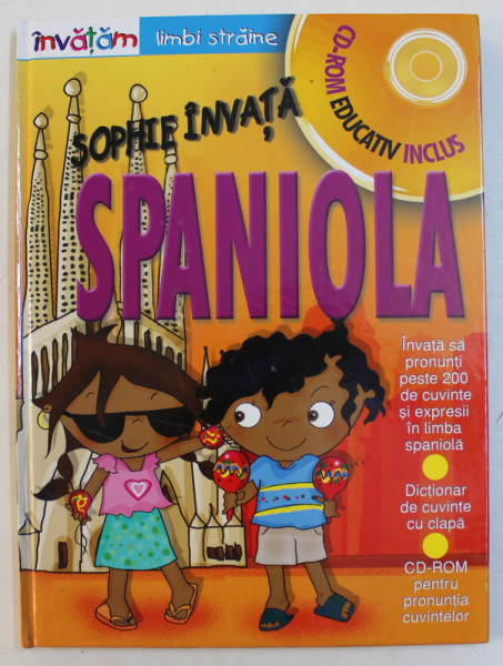 SOPHIE INVATA SPANIOLA , ilustratii de ANNABEL TEMPEST , 2006 , CD INCLUS *