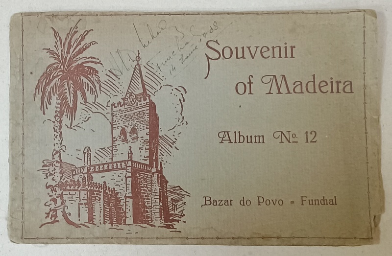 SOUVENIR OF MADEIRA , ALBUM CU 15 FOTOGRAFII DE EPOCA , PERIOADA INTERBELICA