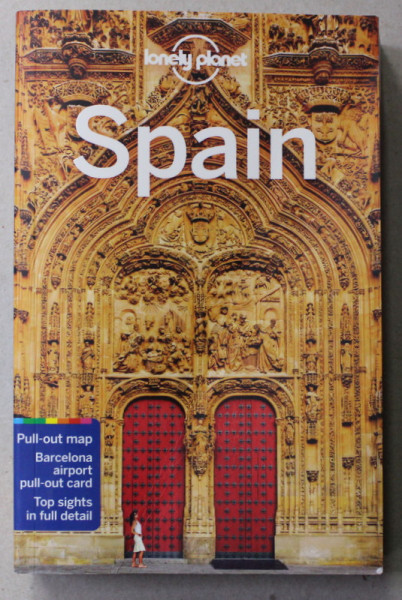 SPAIN - LONELY PLANET GUIDE  , 2021, PREZINTA URME DE INDOIRE