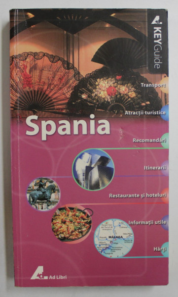 SPANIA   - KEY GUIDE , 2008