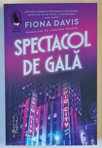 SPECTACOL DE GALA , roman de FIONA DAVIS , 2025