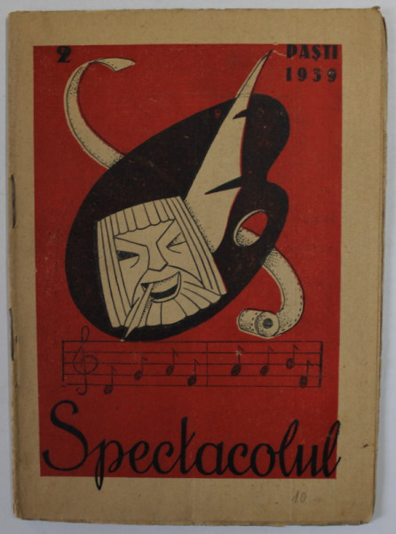 SPECTACOLUL , REVISTA DE ARTA , ANUL I , NR. 2 , PASTE 1939