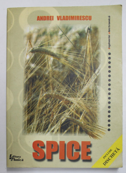 SPICE de ANDREI VLADIMIRESCU , 1999 , LIPSA DISCHETA *