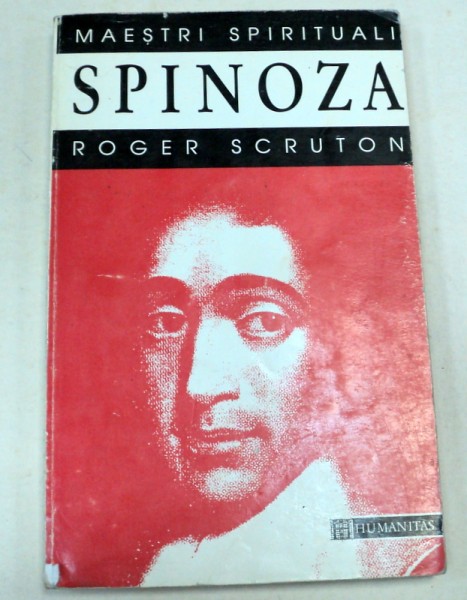 SPINOZA de ROGER SCRUTON ,colectia MAESTRI SPIRITUALI , 1996 * MICI DEFECTE