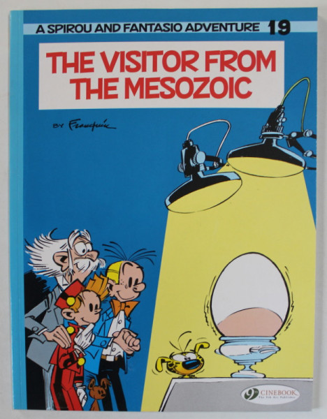 SPIROU AND FANTASIO ADVENTURE , No. 19 : THE VISITOR FROM THE MESOZOIC by FRANQUIN , 2022