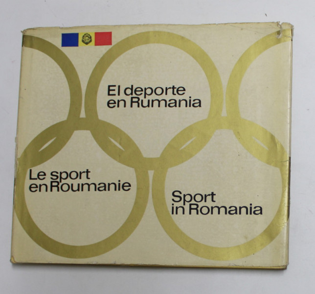 SPORT IN ROMANIA , EDITIE IN ROMANA , FRANCEZA SI SPANIOLA , 1968