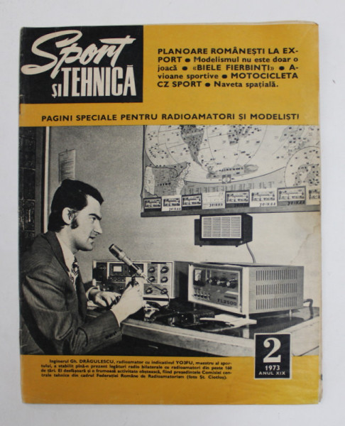 SPORT SI TEHNICA , REVISTA LUNARA A CONSILIULUI NATIONAL PENTRU EDUCATIE FIZICA SI SPORT DIN R.S.R ., ANUL XIX  , NR. 2 , 1973