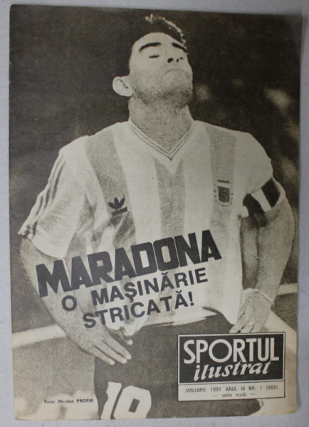 SPORTUL ILUSTRAT , REVISTA , NR.1 ,  1991