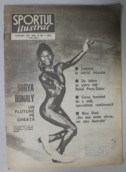 SPORTUL ILUSTRAT , REVISTA , NR.2 ,  1991