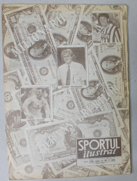 SPORTUL ILUSTRAT , REVISTA , NR.7 ,  1991