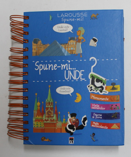 SPUNE - MI ...UNDE ? de ELISABETH MARROU , 2015