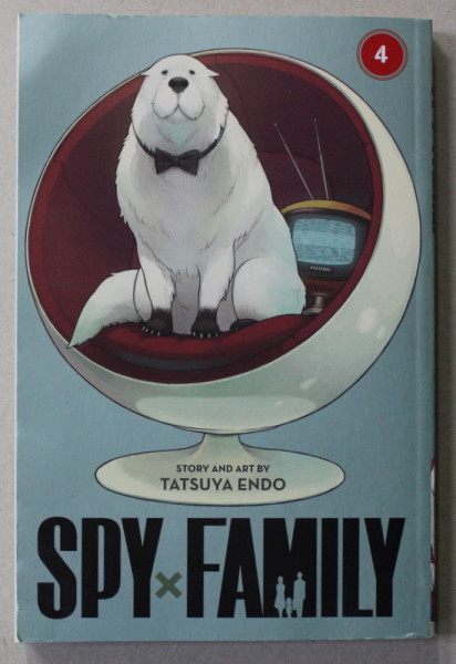 SPY FAMILY , 4. story and art by TATSUYA ENDO , 2021, BENZI DESENATE *