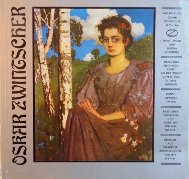STAATLICHE KUNSTSAMMULNGEN DRESDEN GEMALDEGALERIE NEUE MEISTER, OSKAR ZWINTSCHER (1870-1916), 1982