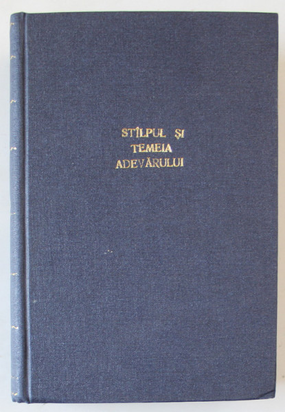 STALPUL SI TEMELIA ADEVARULUI de PREOT PAVEL FLORENSKY , 1914 , TEXT IN LIMBA RUSA , PREZINTA SUBLINIERI SI INSEMNARI *
