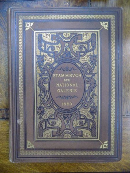 Stammbuch der National-Galerie, Berlin 1880