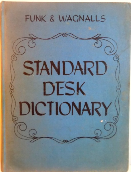 STANDARD DESK DICTIONARY de FUNK & WAGNALLS, 1971
