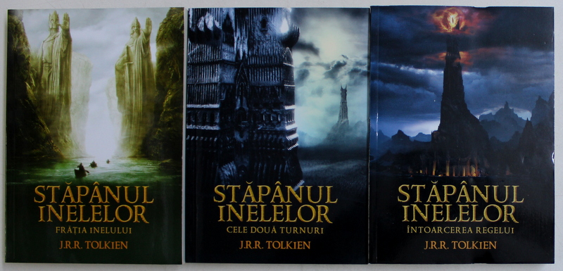 TRILOGIA STAPANUL INELELOR , VOLUMELE I - III de J.R.R. TOLKIEN , 2014 *EDITIE BROSATA