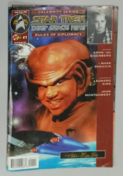 STAR TREK , DEEP SPACE NINE , RULES OF DIPLOMACY , BENZI DESENATE , 1995