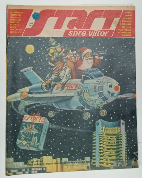 START SPRE VIITOR , REVISTA TEHNICO - STIINTIFICA A PIONIERILOR SI SCOLARILOR , NR. 12 , 1981