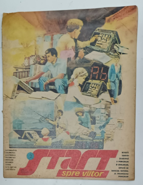 START SPRE VIITOR , REVISTA TEHNICO - STIINTIFICA A PIONIERILOR SI SCOLARILOR , NR. 2 , 1982