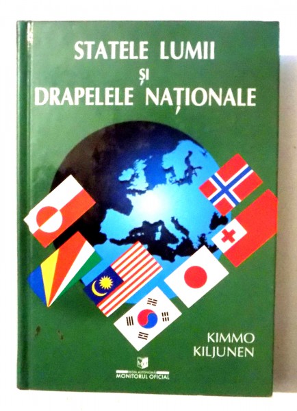 STATELE LUMII SI DRAPELELE NATIONALE de KIMMO KILJUNEN , 2001 , PREZINTA HALOURI DE APA