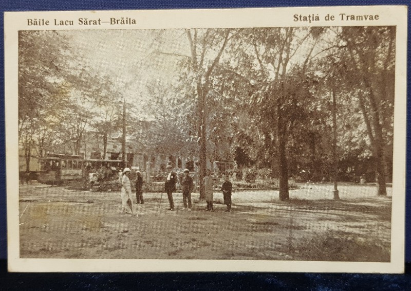 STATIE DE TRAMVAE, BAILE LACU SARAT - BRAILA