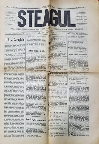 STEAGUL - FOAIA NATIONALISTILOR - DEMOCRATI DIN PRAHOVA , ANUL I , NR. 38 , 17 IUNIE  , 1912