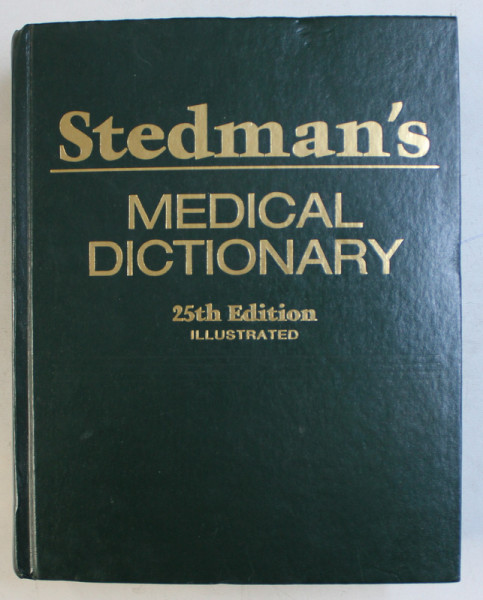 STEDMAN  ' S MEDICAL DICTIONARY , 1989