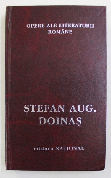 STEFAN AUGUSTIN DOINAS - OPERE , VOLUMUL 23 - VERSURI , 2000, EDITIE PE HARTIE DE BIBLIE , USOARE HALOURI DE APA *