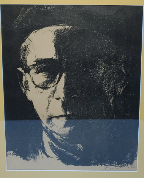 STEFAN CONSTANTINESCU (1898-1983) - AUTOPORTRET