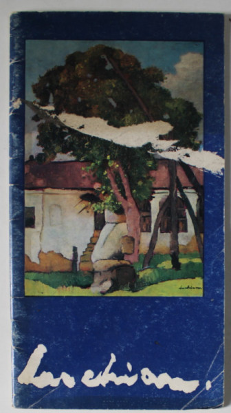 STEFAN LUCHIAN , CATALOG DE EXPOZITIE IN LIMBA GERMANA , NEUE BERLINER GALERIE , 1972