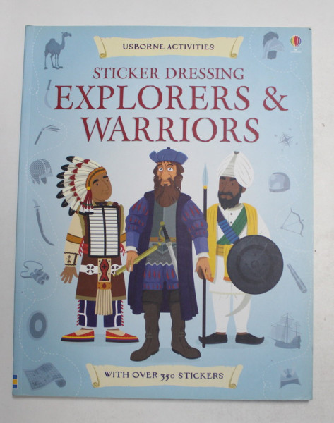 STICKER DRESSING - EXPLORER and WARRIORS , WITH OVER 350 STICKERS , ANII '2000