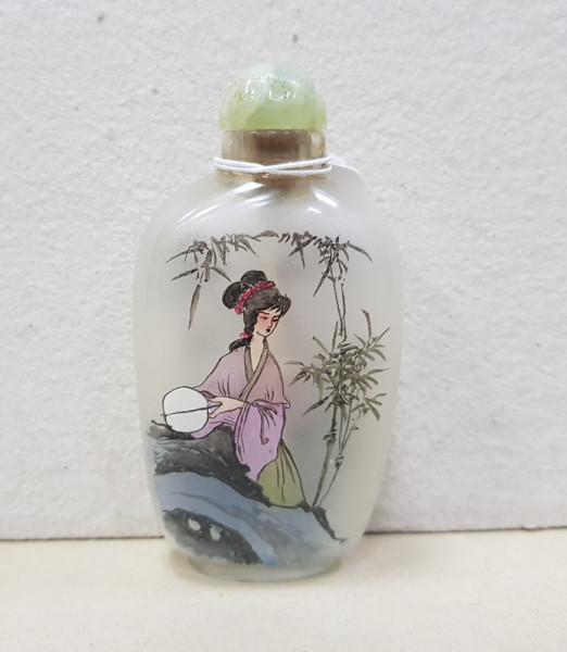 STICLUTA  PENTRU PARFUM- CHINA  -CIRCA 1950 -4