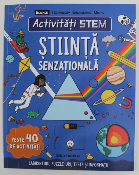 STIINTA SENZATIONALA de STEPHANIE CLARKSON , seria ' ACTIVITATI STEM ' , 2021