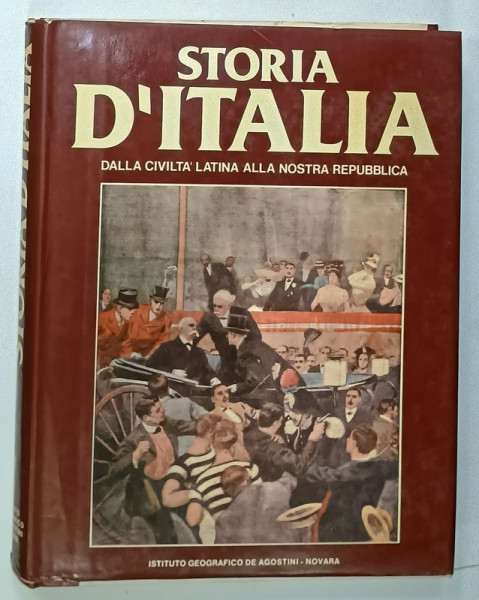 STORIA  D' ITALIA VOL . 7 :  DALLA CIVILITA ' LATINA ALLA NOSTRA REPUBLICA ,  ( 1871-1914 )   , testo di FEDERICO CURATO   , 1981 , SUPRACOPERTA CU URME DE UZURA, TEXT IN LIMBA ITALIANA *