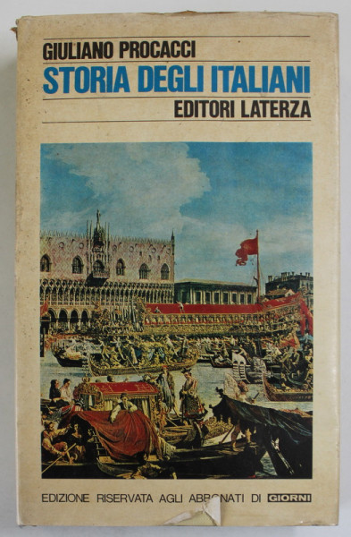 STORIA DEGLI ITALIANI di GIULIANO PROCACCI , 1978