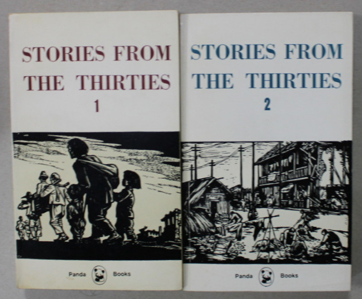 STORIES FROM THE THIRTIES , MODERN CHINESE LITERATURE , VOLUMELE I - II , 1982