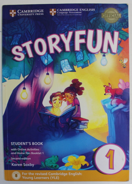 STORYFUN , 1 , STUDENT'S BOOK by KAREN SAXBY , 2017