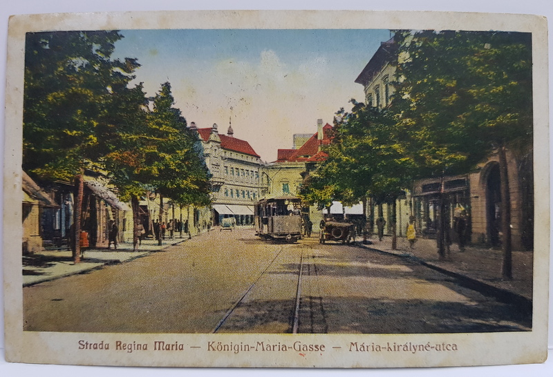 Strada Regina Maria Sibiu - CP Ilustrata