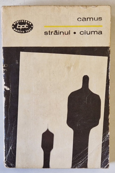 STRAINUL , CIUMA de ALBERT CAMUS , 1968 *PREZINTA URME DE UZURA