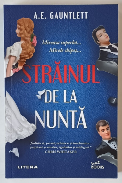 STRAINUL DE LA NUNTA , roman de A. E. GAUNTLETT , 2024