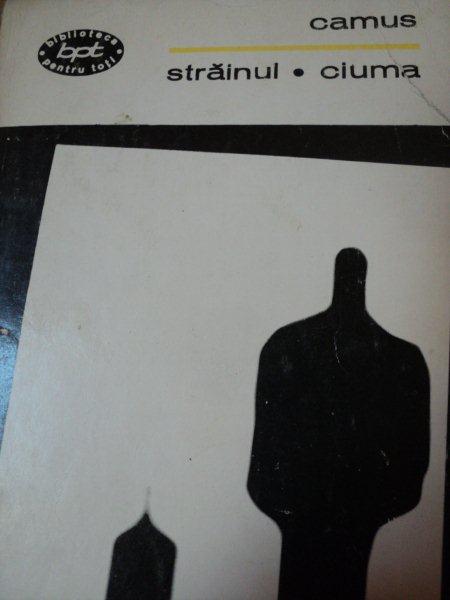 STRAINUL , CIUMA de ALBERT CAMUS,1968 * PREZINTA HALOURI DE APA