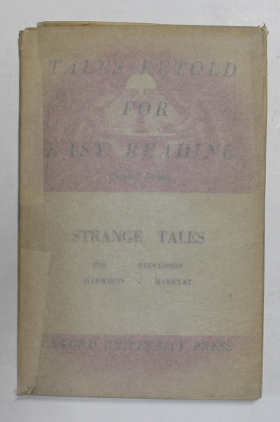STRANGE TALES , retold by B. MENDELSSOHN , 1939