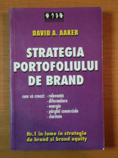 STRATEGIA PORTOFOLIULUI DE BRAND de DAVID A. AAKER