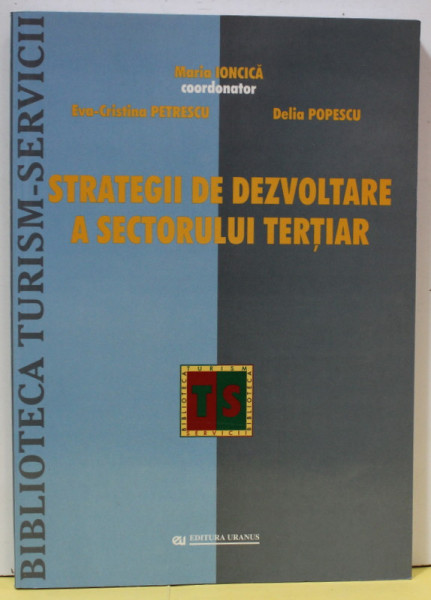STRATEGII DE DEZVOLTARE A SECTORULUI TERTIAR , coordonator MARIA IONCICA ...DELIA POPESCU , 2004