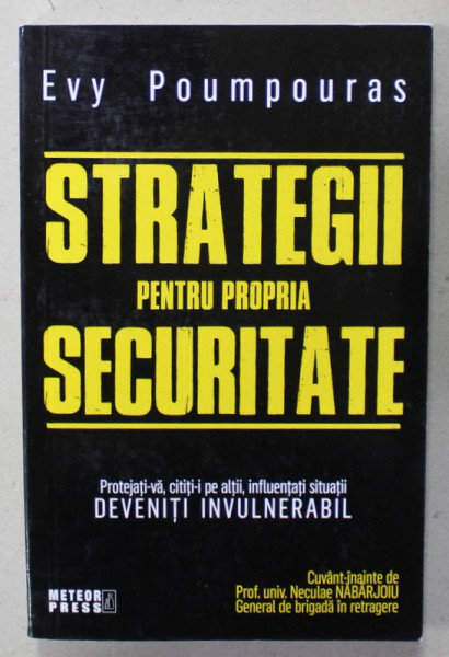 STRATEGII PENTRU PROPRIA SECURITATE de EVY POUMPOURAS , 2022