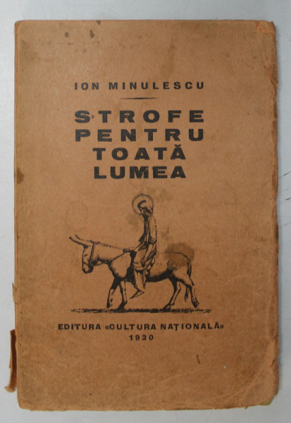 Strofe pentru toata lumea de Ion Minulescu , 1930