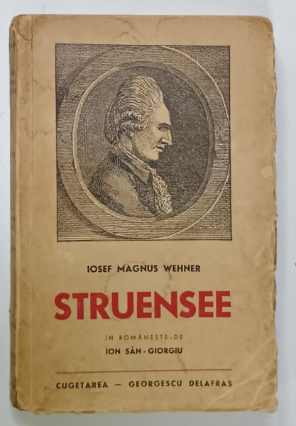 STRUENSEE de IOSEF MAGNUS WEHNER , 1940 , PREZINTA URME DE UZURA