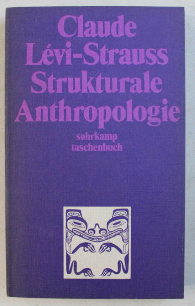 STRUKTURALE ANTHROPOLOGIE von CLAUDE LEVI - STRAUSS , 1967