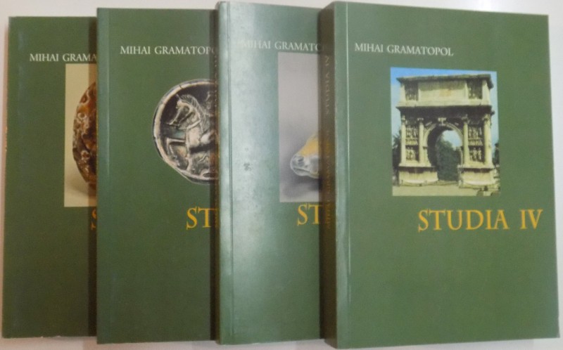 STUDIA de MIHAI GRAMATOPOL , VOL. I - IV , 2008 , DEDICATIE